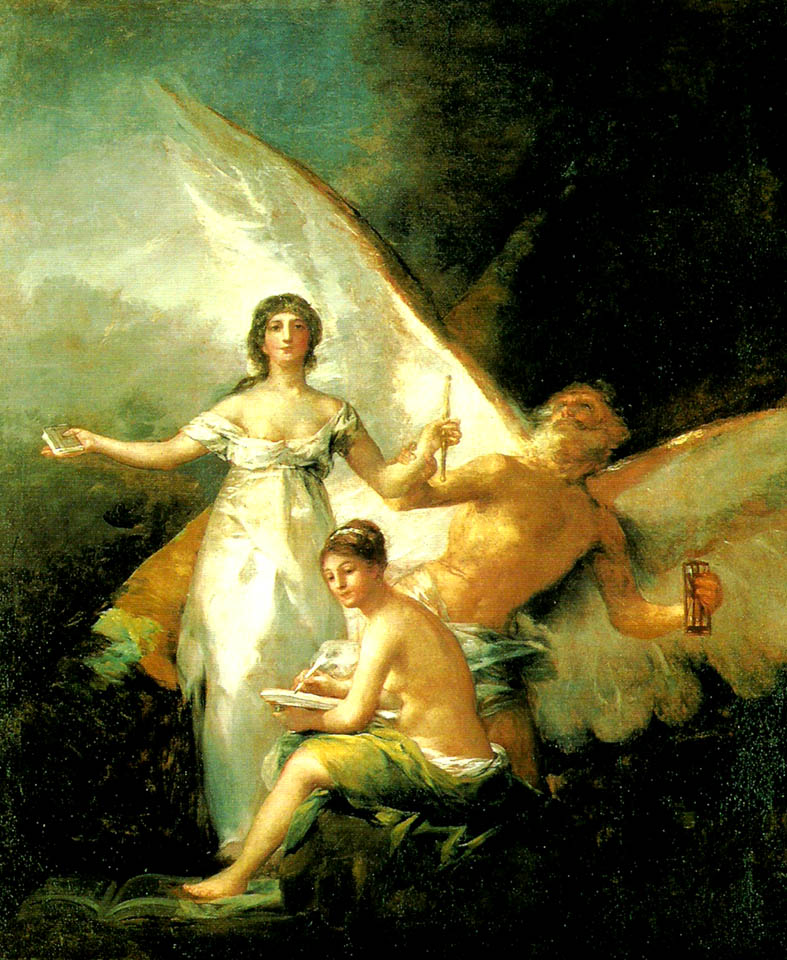 Francisco de goya y Lucientes spanien, tiden och historien